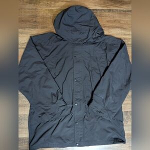 Eddie Bauer WeatherEdge Jacket Size Large In Charcoal Black